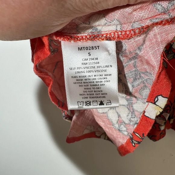 Miss Me Empire Waist Floral Top - Picture 5 of 5